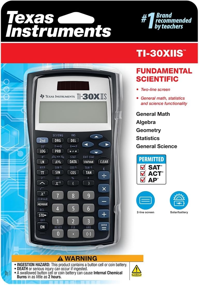image:imageTI30XIIS Scientific Calculator Lavender LimitsBlack