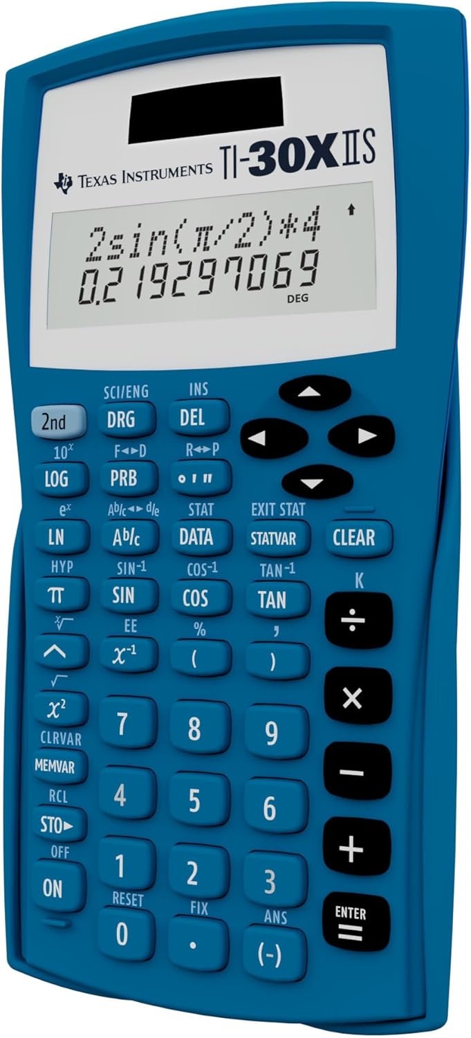 image:imageTI30XIIS Scientific Calculator Lavender LimitsBlue