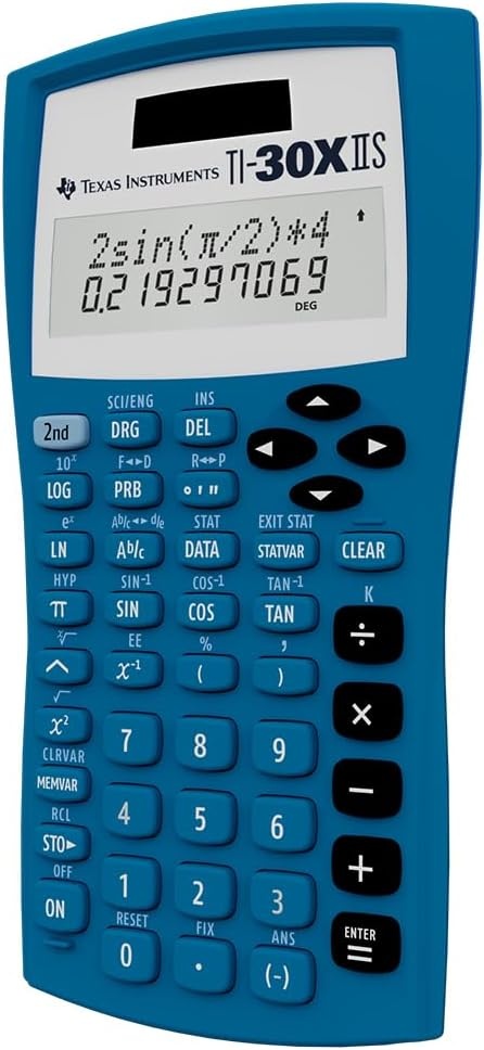 image:imageTI30XIIS Scientific Calculator Lavender LimitsBlue
