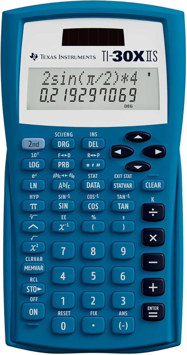 image:imageTI30XIIS Scientific Calculator Lavender LimitsBlue