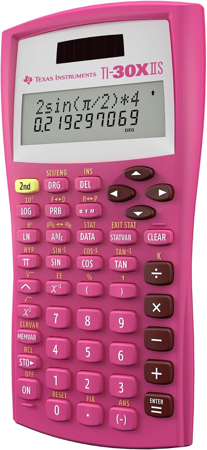 image:imageTI30XIIS Scientific Calculator Lavender LimitsPink