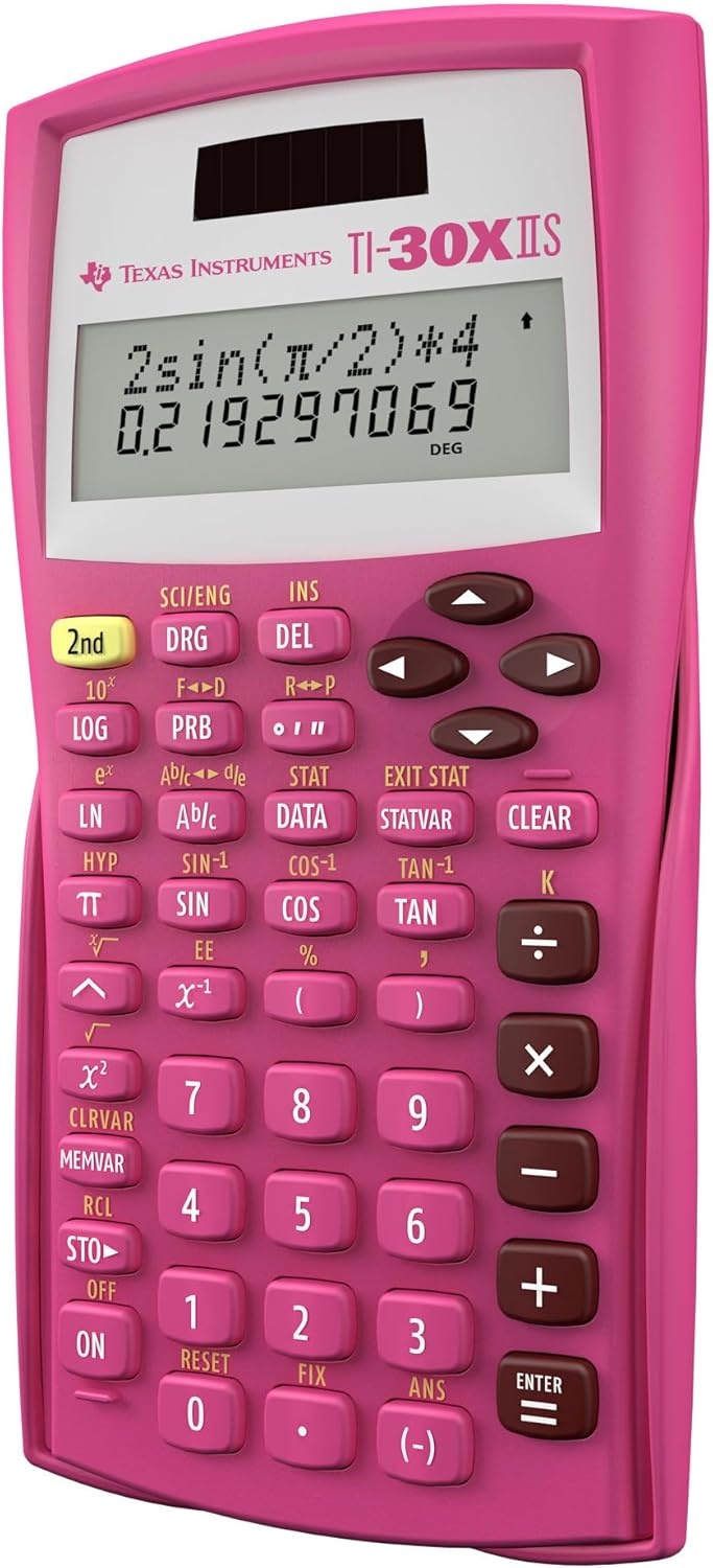 image:imageTI30XIIS Scientific Calculator Lavender LimitsPink