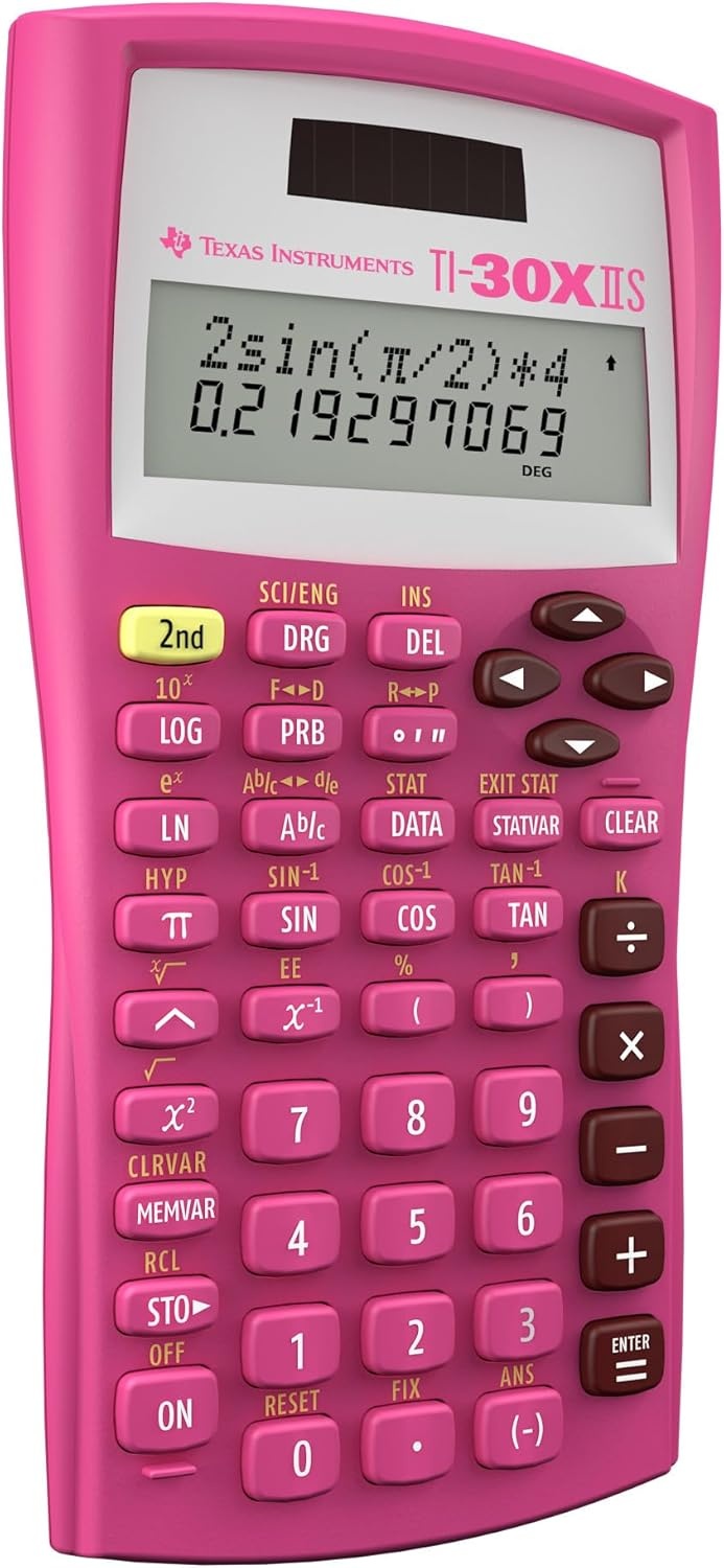 image:imageTI30XIIS Scientific Calculator Lavender LimitsPink