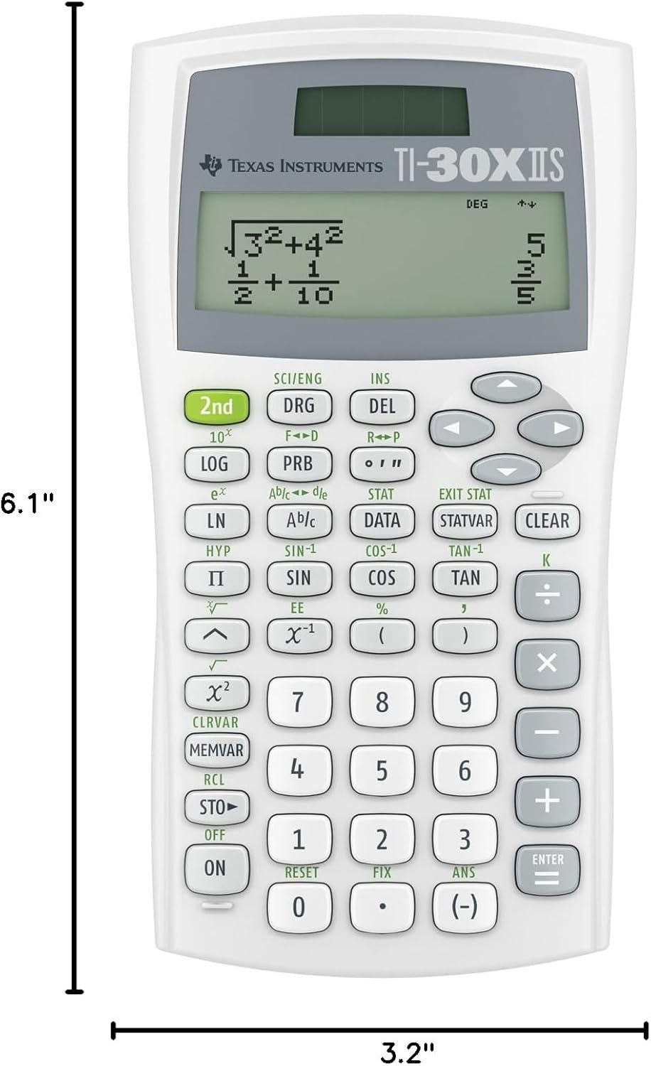 image:imageTI30XIIS Scientific Calculator Lavender LimitsWhite
