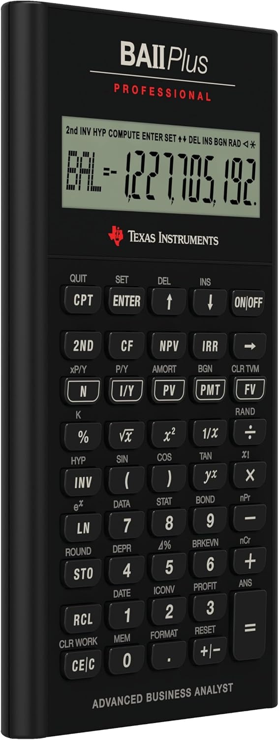 image:imageTexas Instruments BA II Plus Professional Financial Calculator