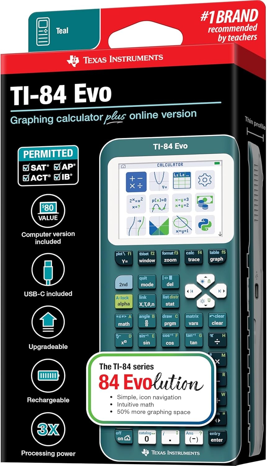image:imageTexas Instruments Graphing CalculatorGreen Teal