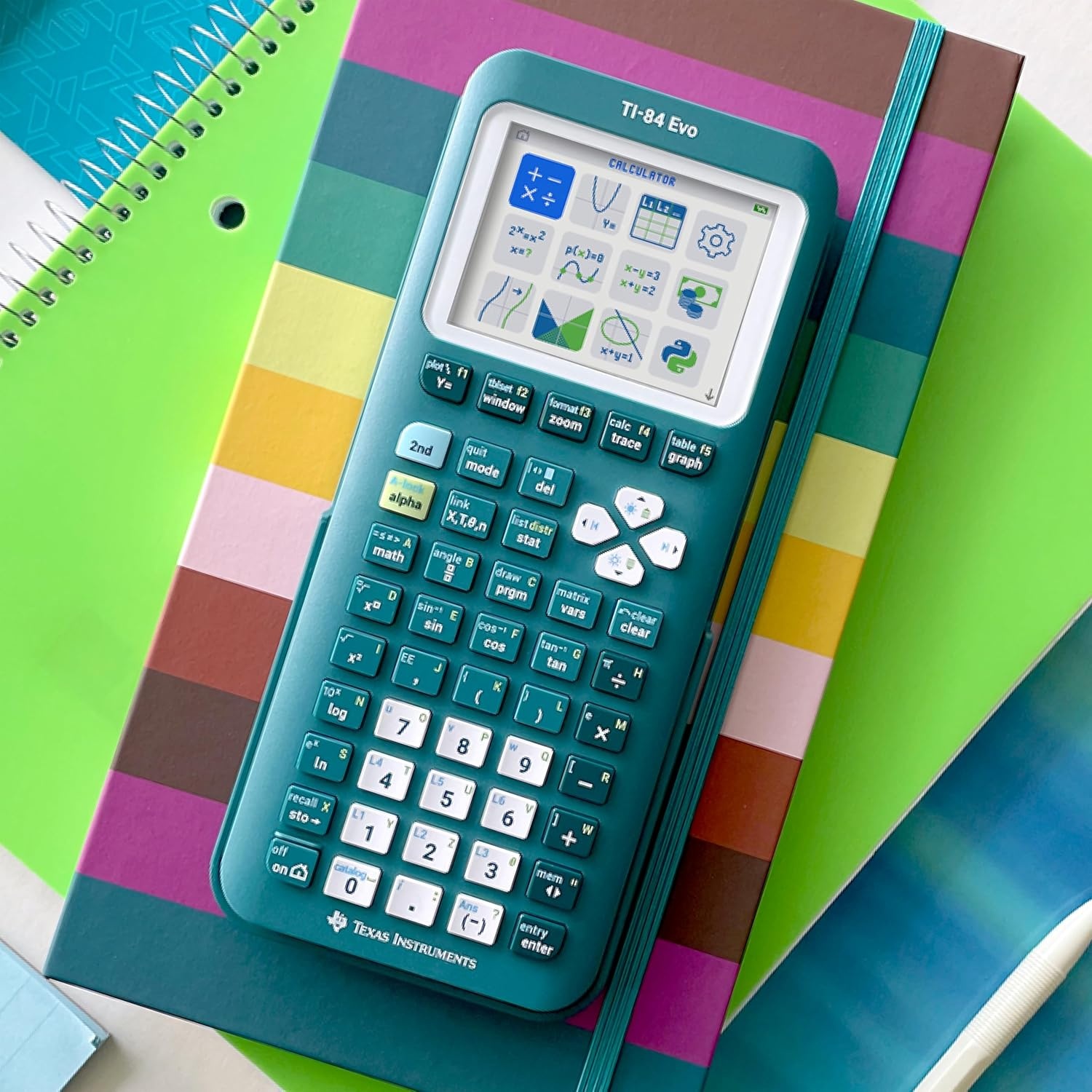 image:imageTexas Instruments Graphing CalculatorGreen Teal