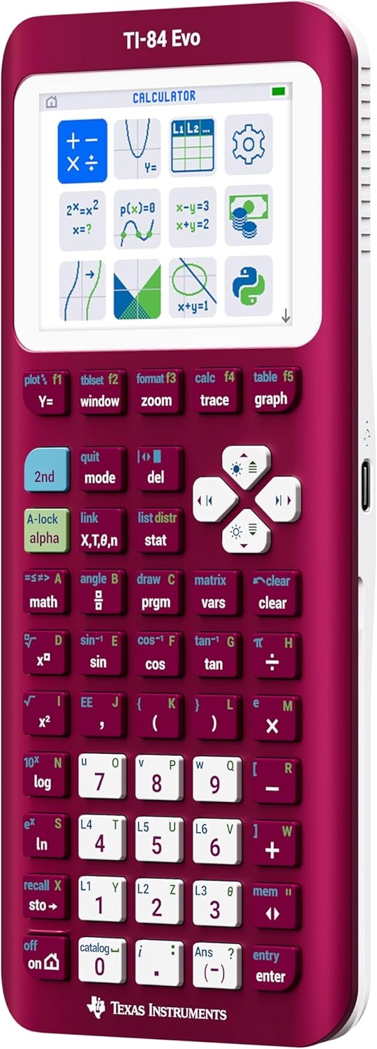 image:imageTexas Instruments Graphing CalculatorOther Raspberry Metallic
