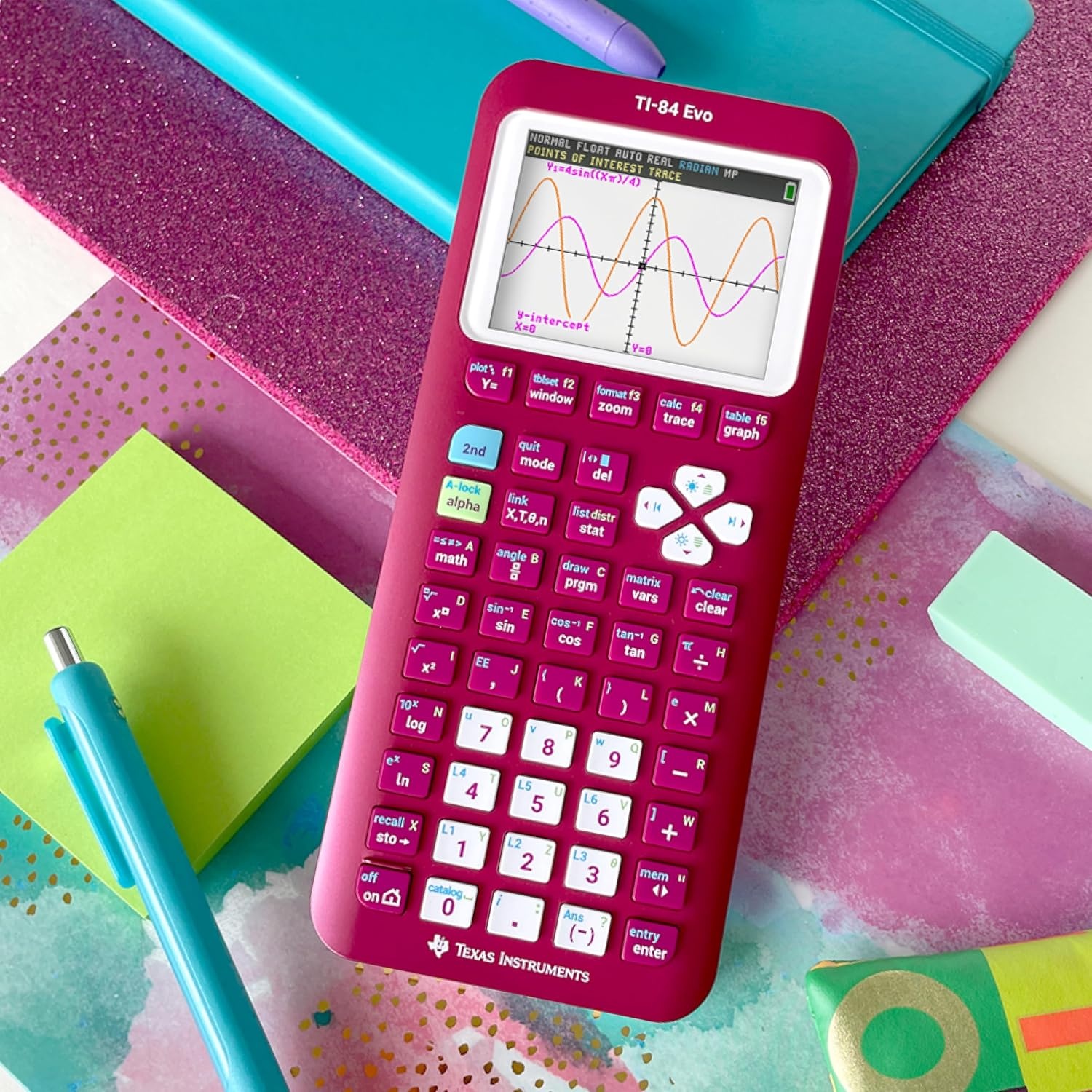 image:imageTexas Instruments Graphing CalculatorOther Raspberry Metallic