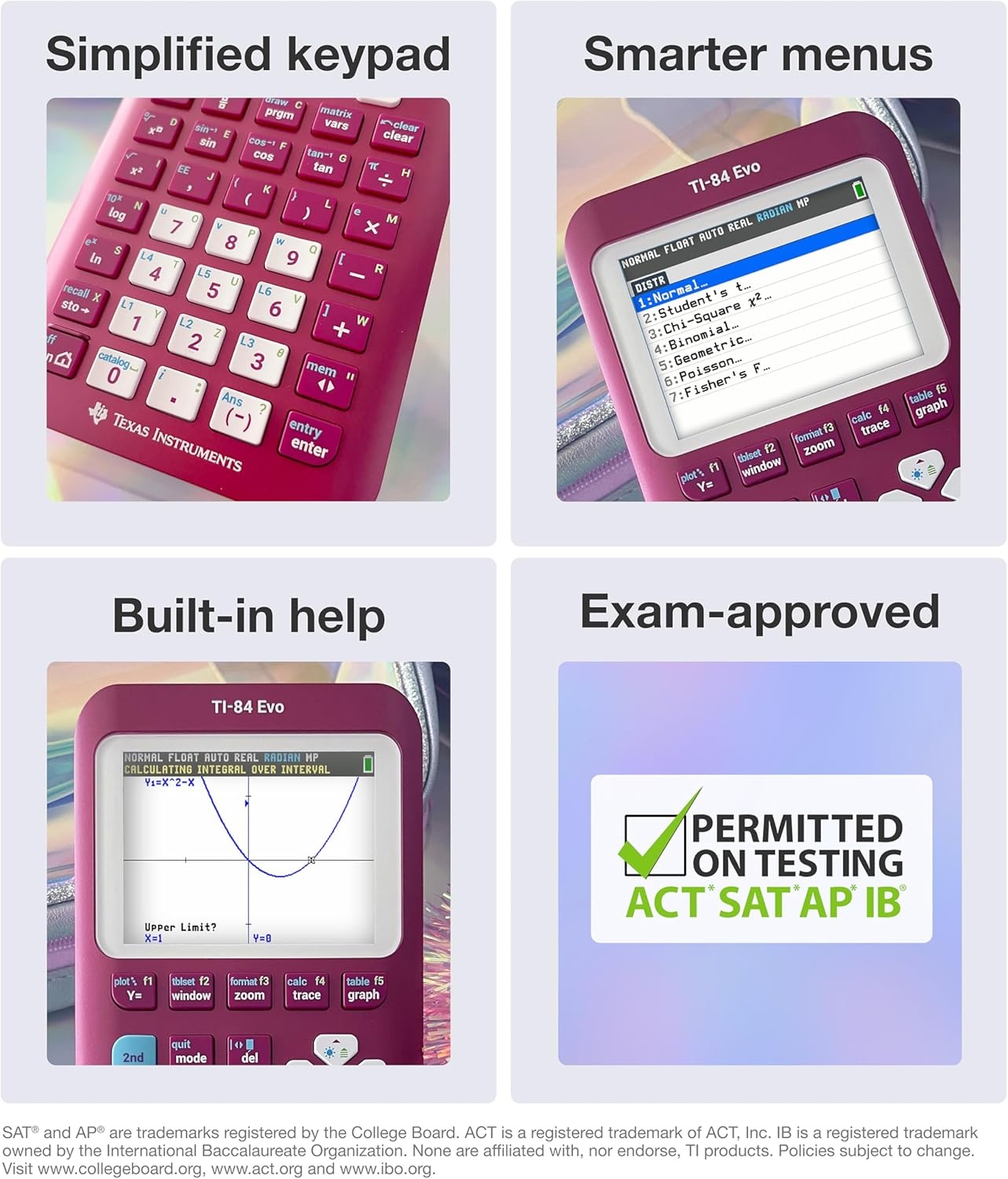 image:imageTexas Instruments Graphing CalculatorOther Raspberry Metallic