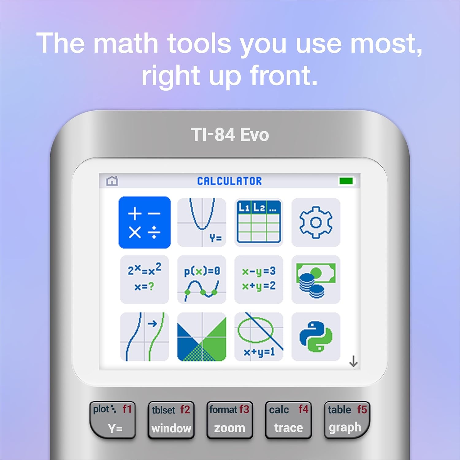 image:imageTexas Instruments Graphing CalculatorSilver Metallic Silver