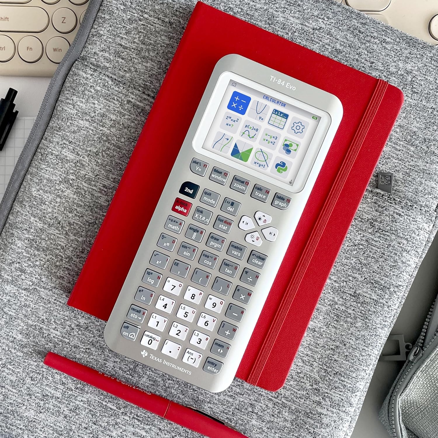 image:imageTexas Instruments Graphing CalculatorSilver Metallic Silver