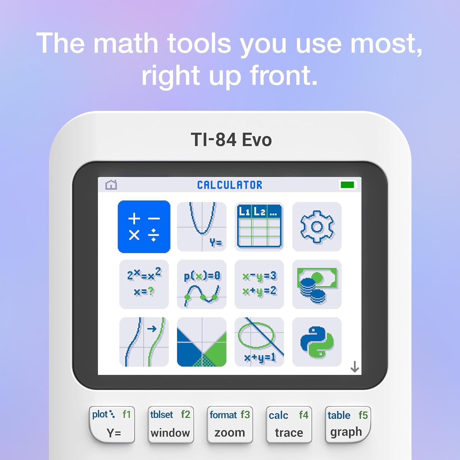 image:imageTexas Instruments Graphing CalculatorWhite