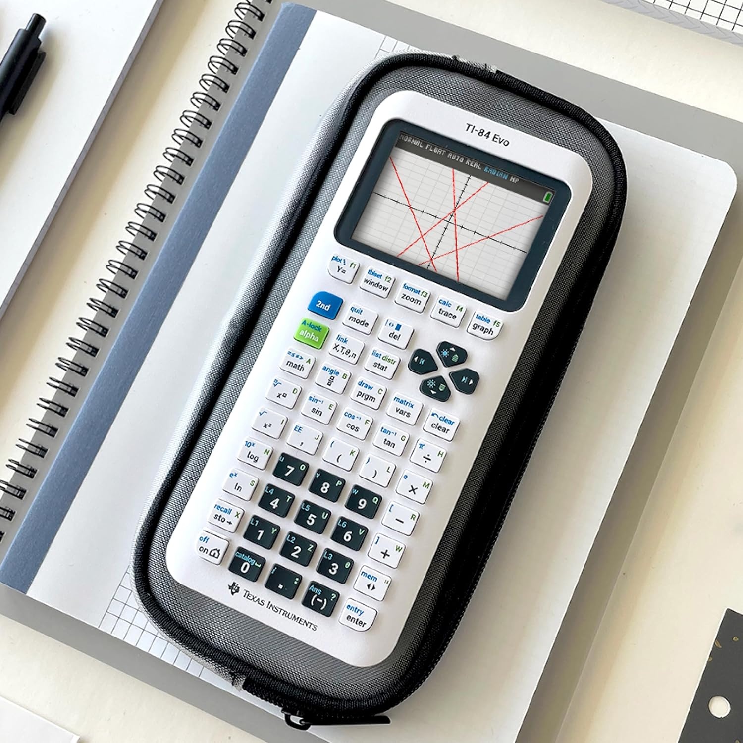 image:imageTexas Instruments Graphing CalculatorWhite