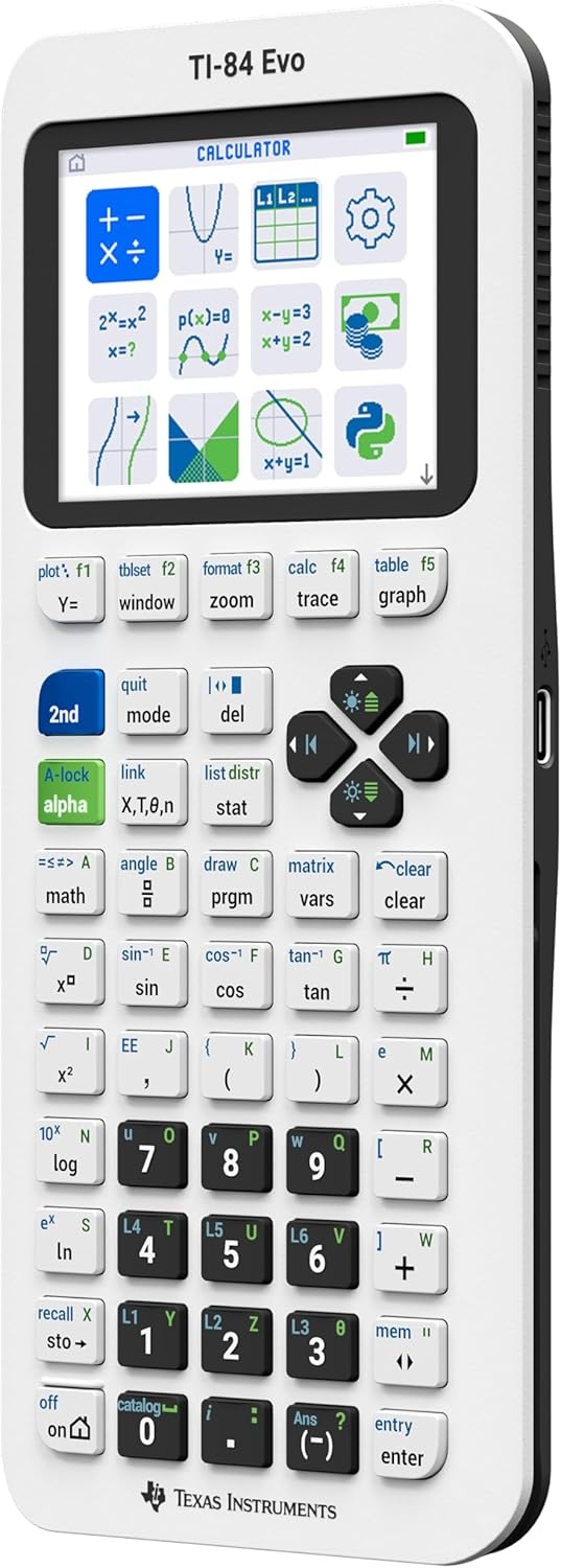 image:imageTexas Instruments Graphing CalculatorWhite