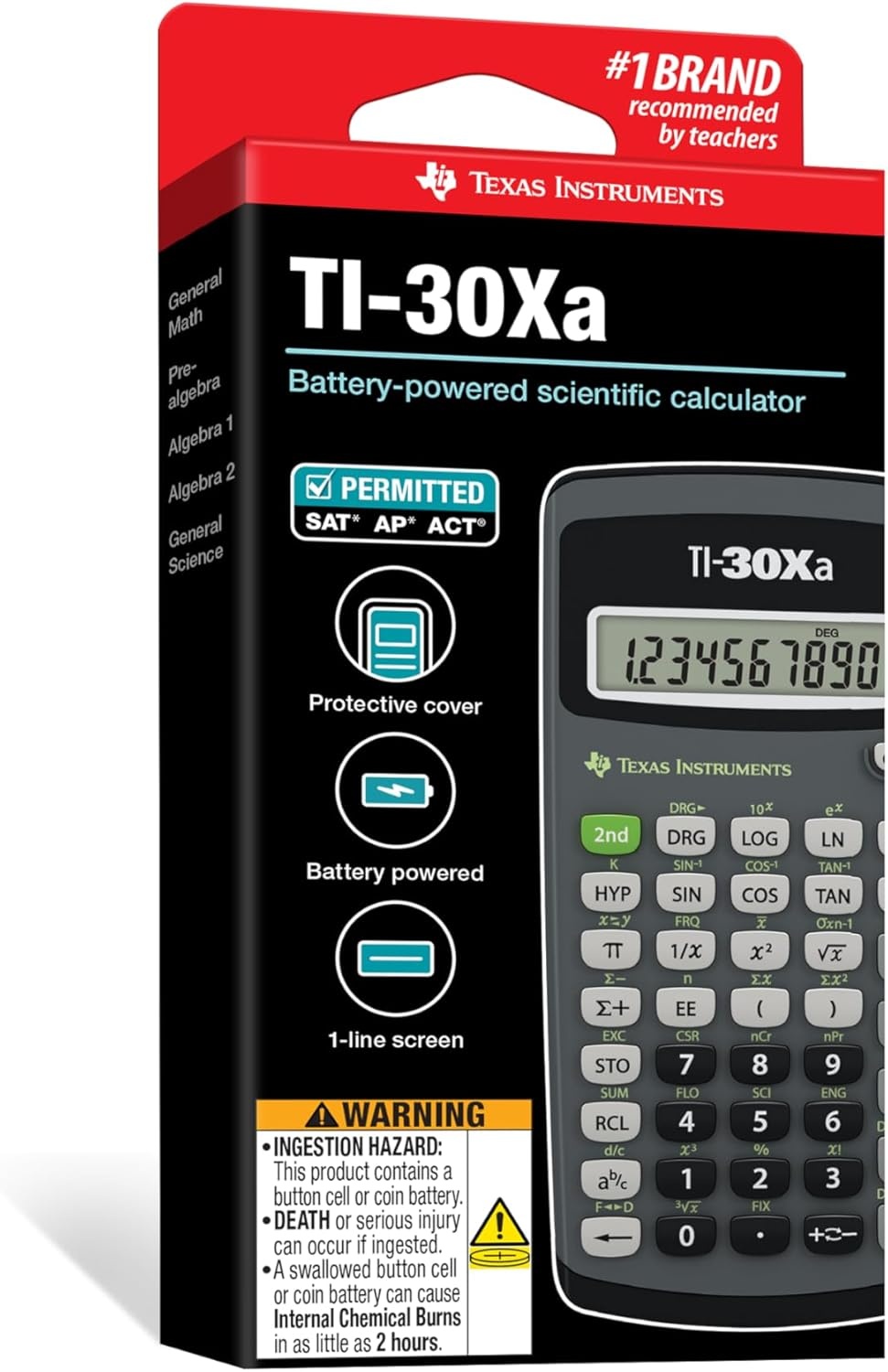 image:imageTexas Instruments TI30Xa Scientific Calculator