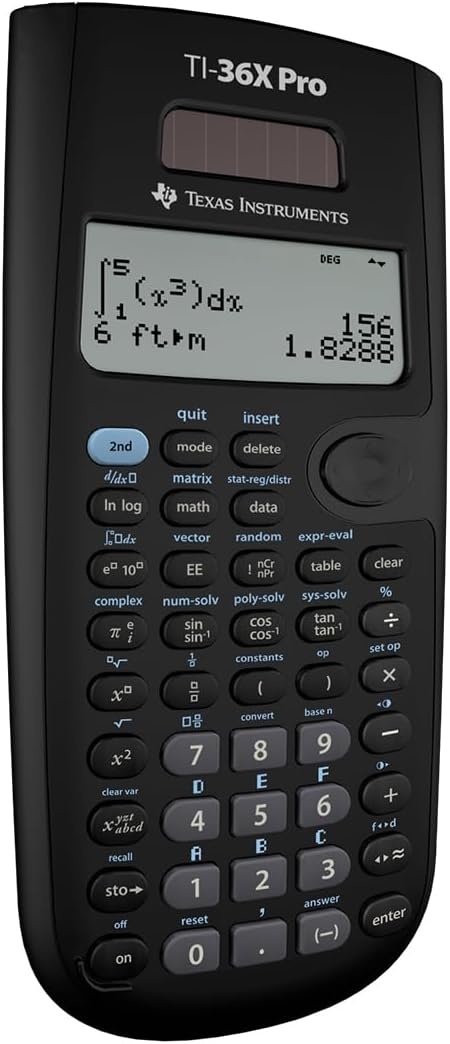image:imageTexas Instruments TI36X Pro EngineeringScientific Calculator 97 Inch Black