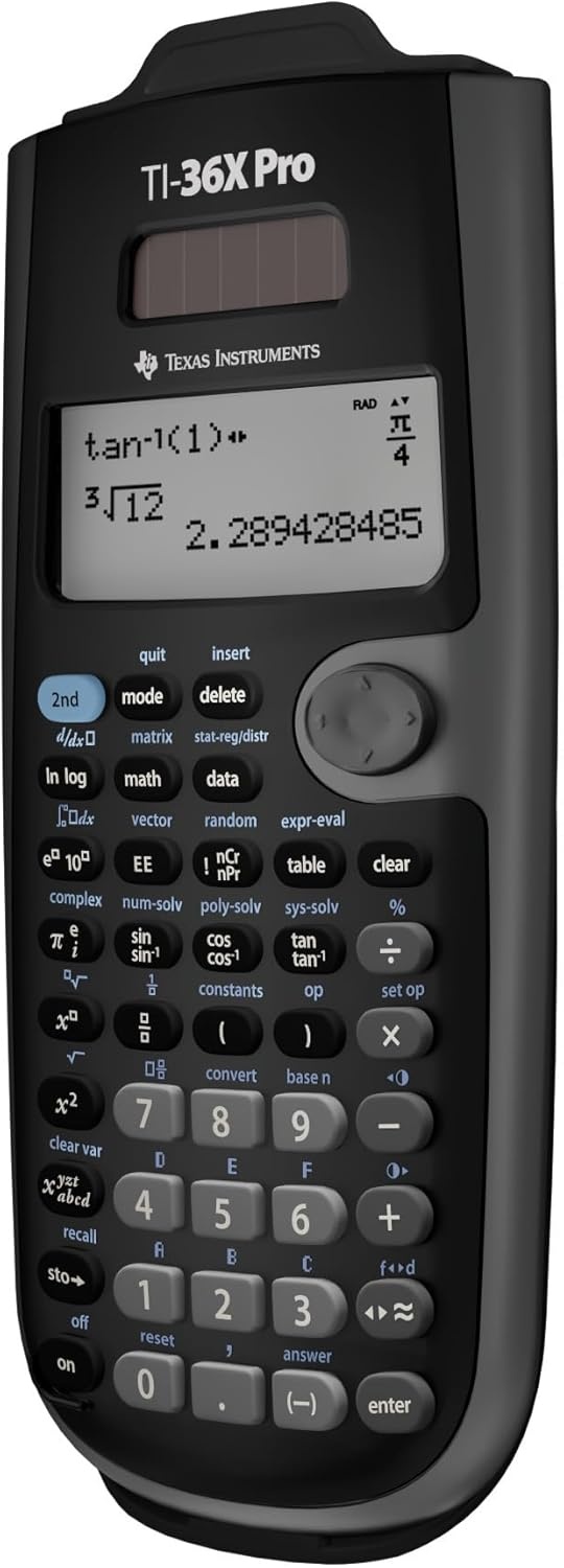 image:imageTexas Instruments TI36X Pro EngineeringScientific Calculator 97 Inch Black