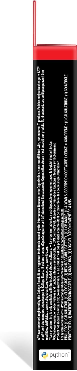 image:imageTexas Instruments TINspire CX II CAS Color Graphing Calculator with Student Software PCMac