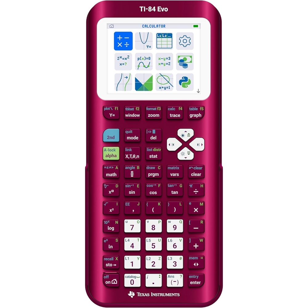 image:imageTexas Instruments Graphing CalculatorOther  Raspberry Metallic