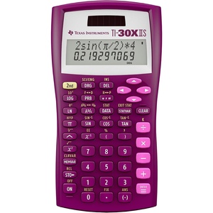 TI-30XIIS Scientific Calculator, Lavender Limits(Raspberry)
