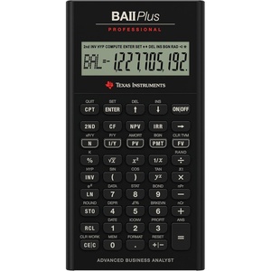 Texas Instruments BA II Plus Professional Financial Calculator