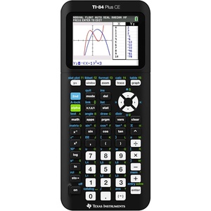 Texas Instruments TI-84 Plus CE Color Graphing Calculator, Black(Black)