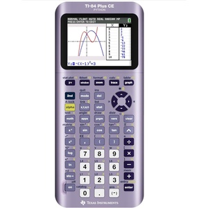 Texas Instruments TI-84 Plus CE Color Graphing Calculator, Black(Infinitely Iris (Purple))