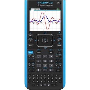 Texas Instruments TI-Nspire CX II CAS Color Graphing Calculator with Student Software (PC/Mac)
